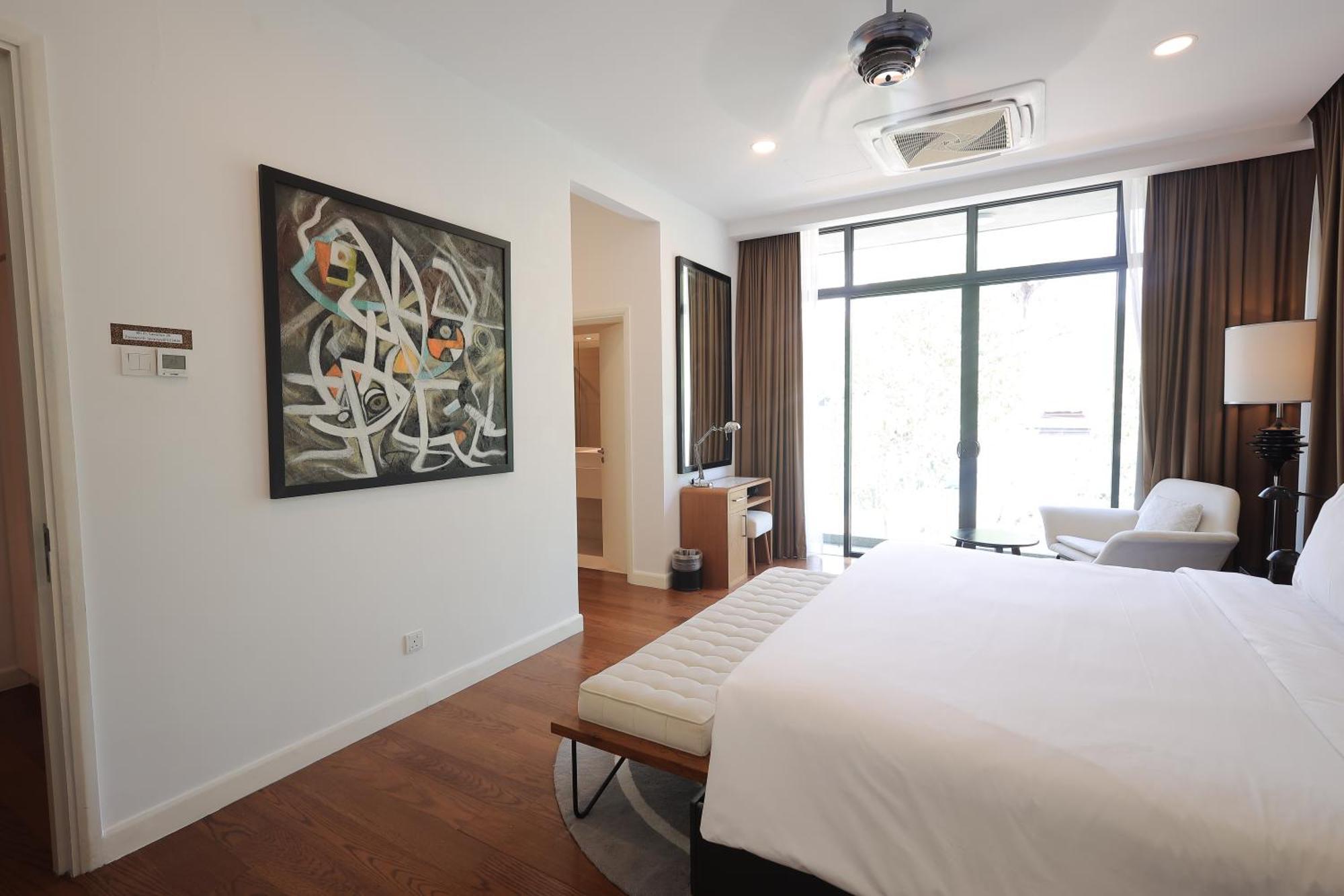The Riyaz Lavanya Langkawi 珍南海滩 外观 照片 A bedroom at the hotel