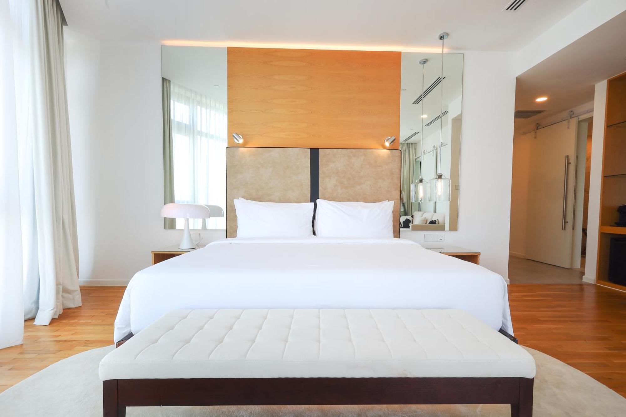 The Riyaz Lavanya Langkawi 珍南海滩 外观 照片 A bedroom at the hotel