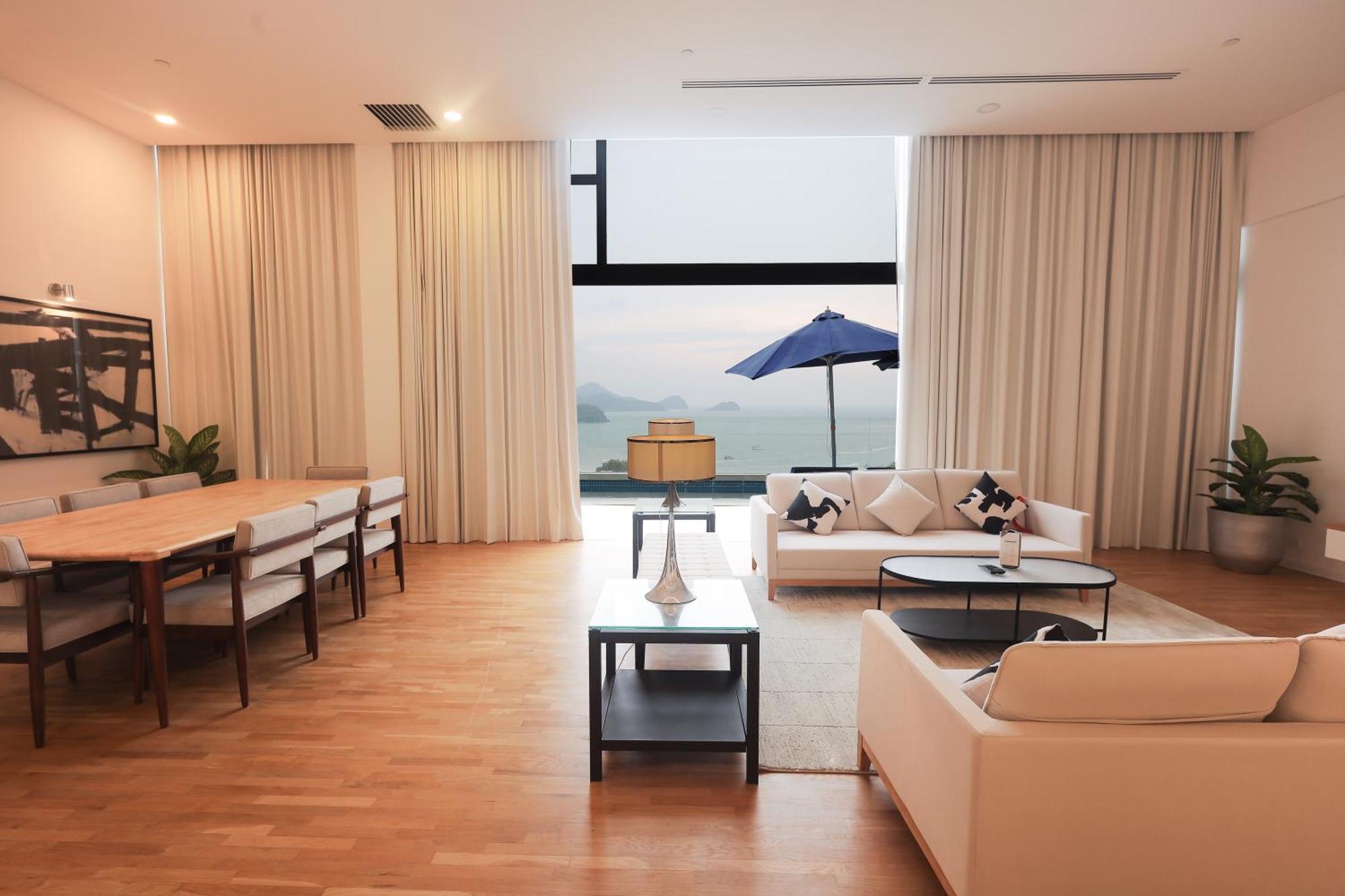 The Riyaz Lavanya Langkawi 珍南海滩 外观 照片 A living room