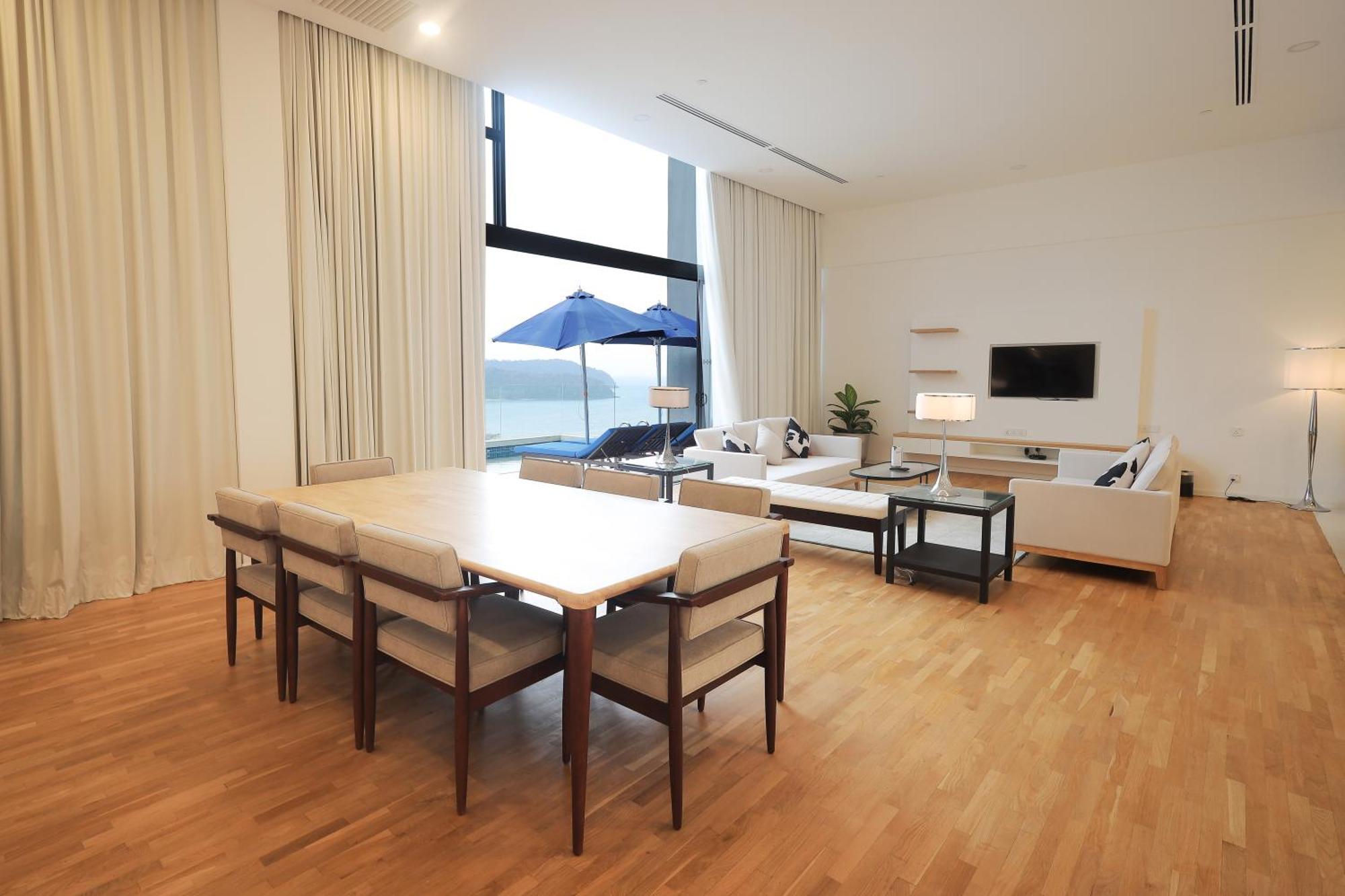 The Riyaz Lavanya Langkawi 珍南海滩 外观 照片 A living room