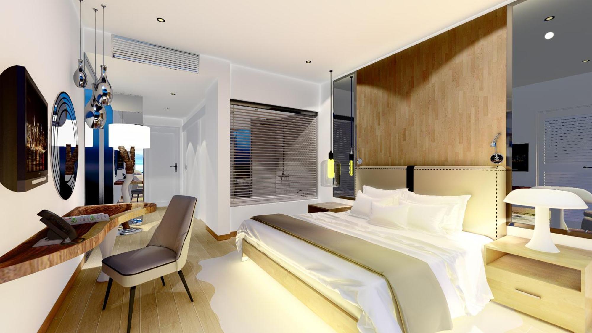 The Riyaz Lavanya Langkawi 珍南海滩 外观 照片 A room at the hotel